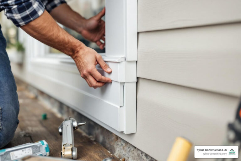 installing corners on vinyl siding